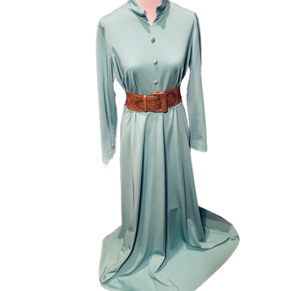 1960’s Vintage Handmade Sea Foam Green Dress